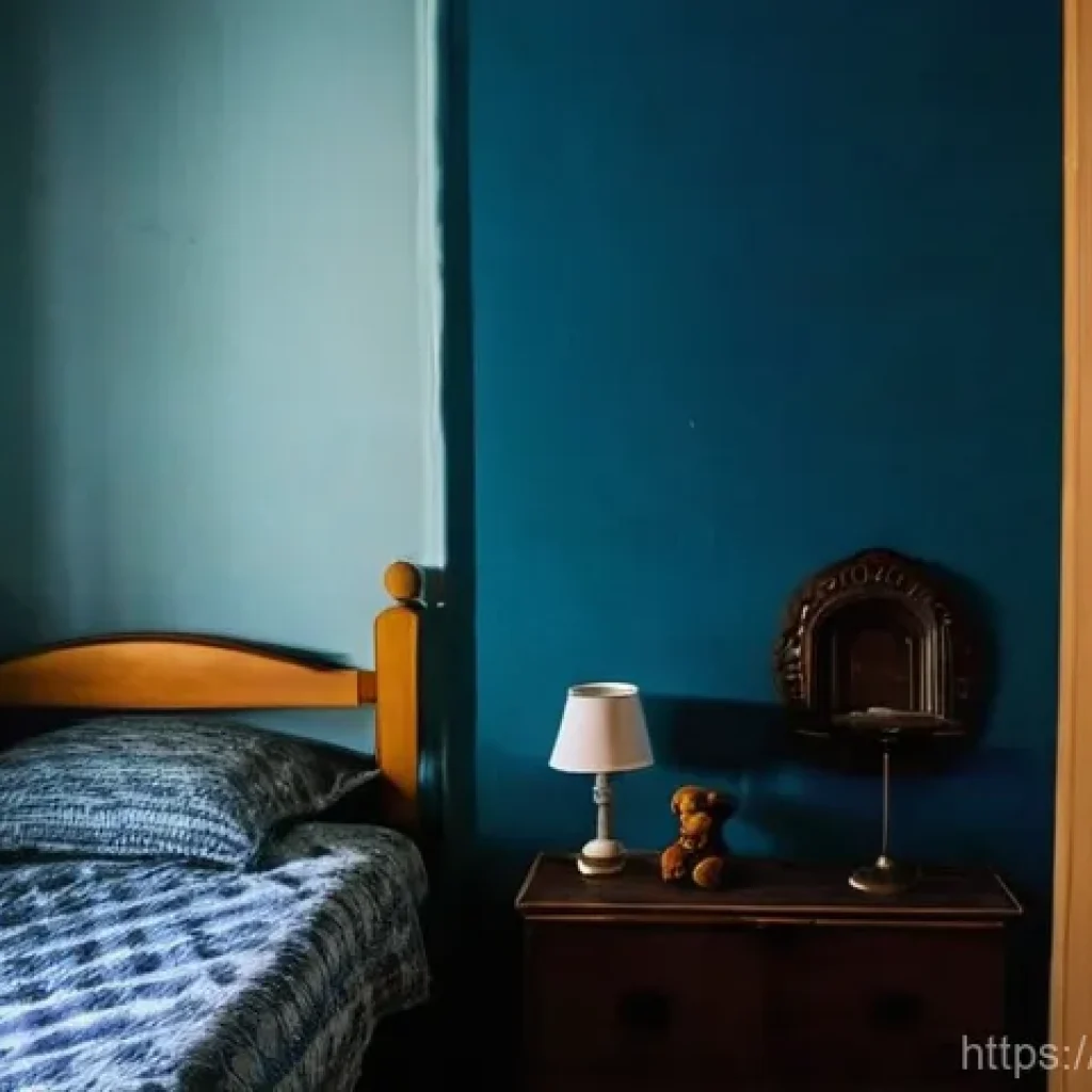 영국의 미제 사건 - **Prompt for Madeleine McCann Case:**
"A dimly lit, slightly disordered children's bedroom insid...